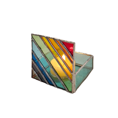 Beginner Workshop: Stripes Tealight Holder